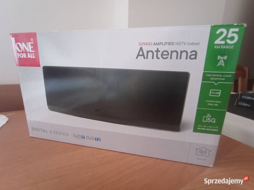 Antena pokojowa DVBT do TV sprzedam