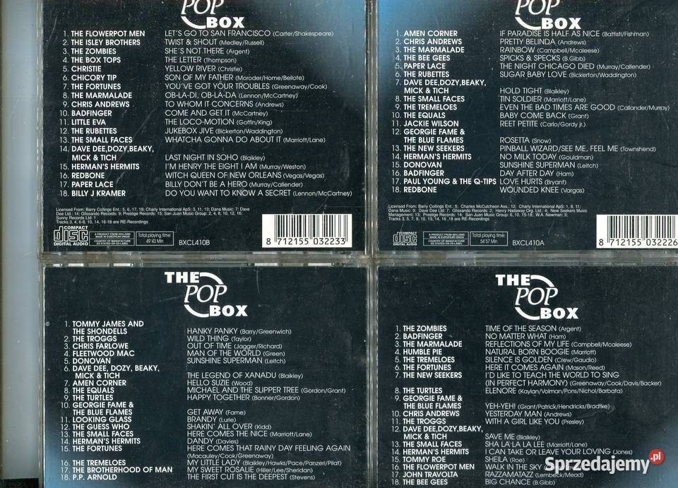 The Pop Box 14 Płyta CD Szczecin sprzedam