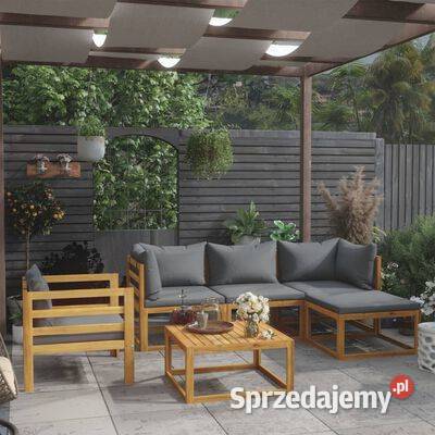 vidaXL 6cz zestaw wypoczynkowy do ogrodu mazowieckie Warszawa