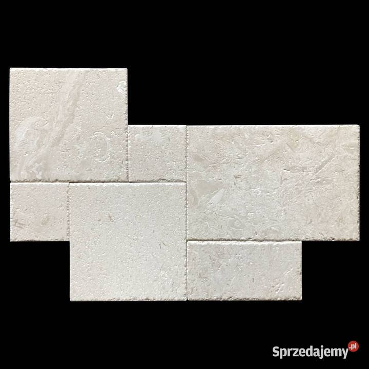 Płytki Wapień Emelas szczotkowany komplet 0742 Płytki i fugi Gdynia