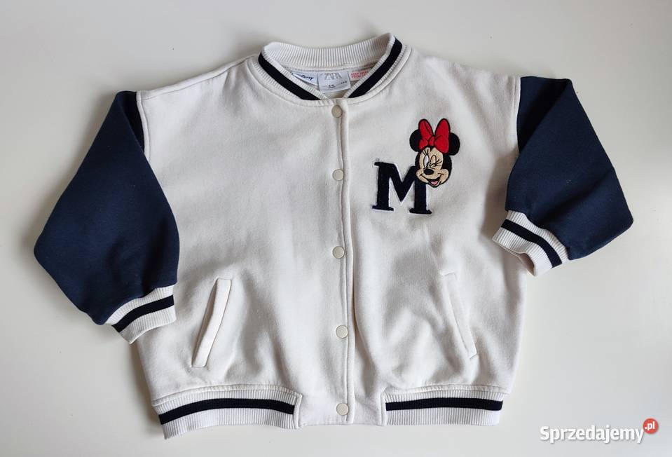 Kurtka bluza bomberka Minnie Mouse Disney Zara śląskie Katowice