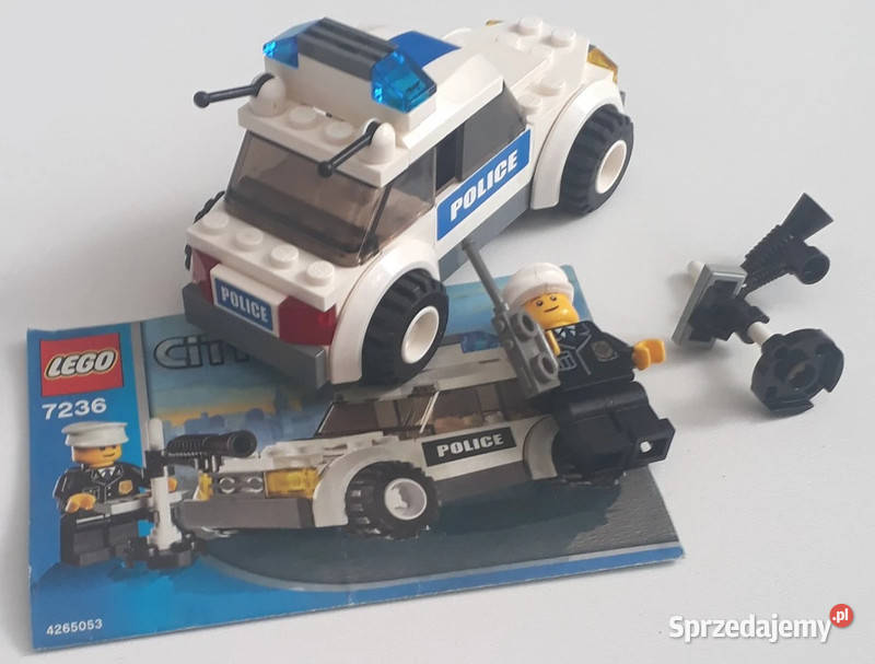 Klocki LEGO city radiowóz policyjny 7236 police Nowa Sól