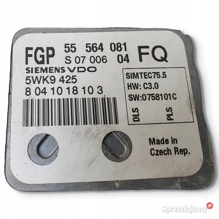 STEROWNIK SILNIKA Opel Astra III H 18 16V lubelskie