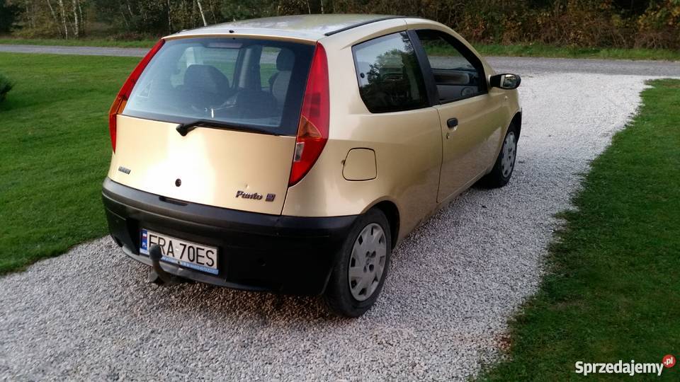 Fiat Punto 2 2000r hak wsp CITY el.szyby mały przebieg dł