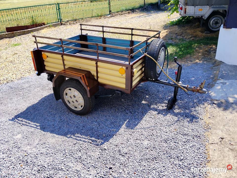 Przyczepka lekka SAM zarejestrowana