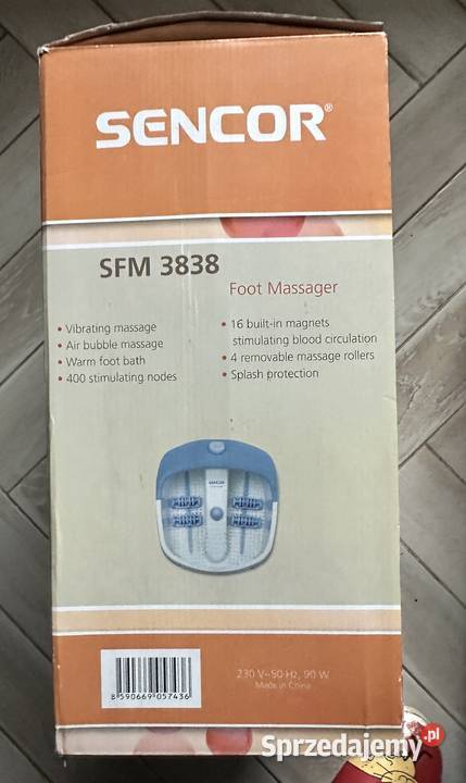 Masażer do stóp SENCOR SFM 3838 Łódź