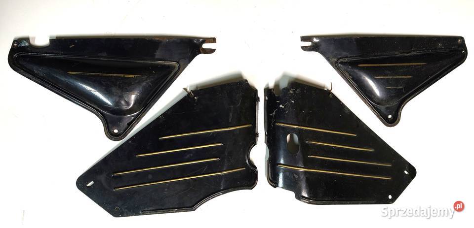 WSK 125 m06b1 osłony boczne boczki ramy Motoryzacja
