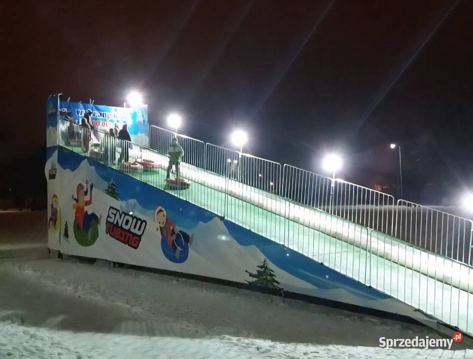 Snowtubing atrakcja na ferie zimowe mobilna góra Atrakcje i pokazy śląskie Częstochowa