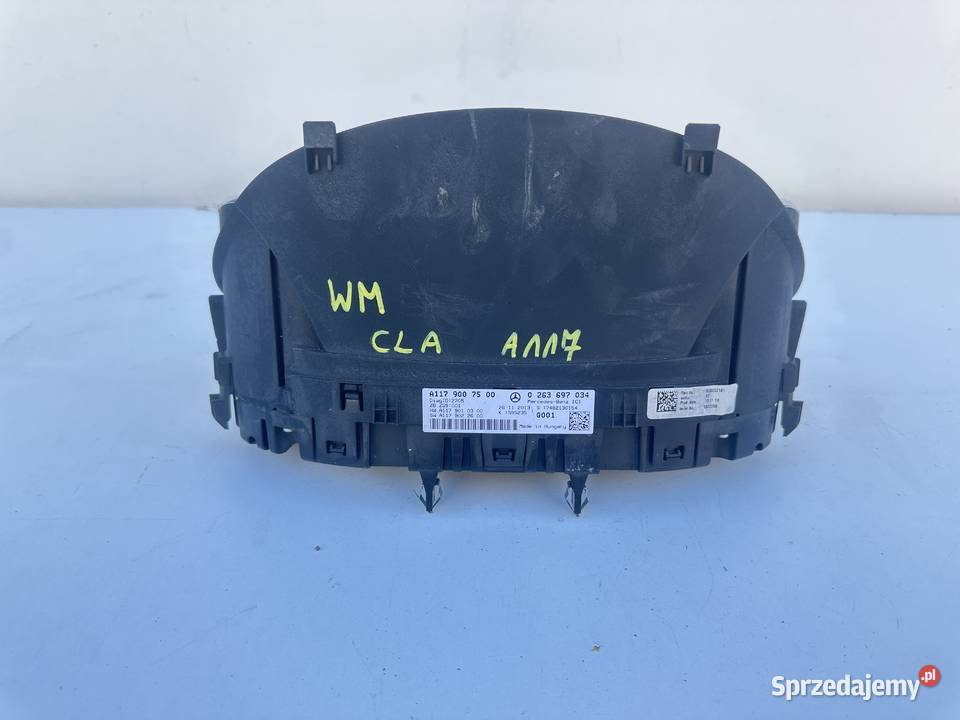 MERCEDES CLA W117 WSKAŹNIK LICZNIK ZEGARY