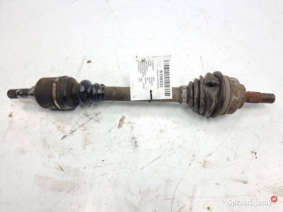 PÓŁOŚ LEWA PRZÓD PEUGEOT 307 SW osobowe kujawsko-pomorskie Lipno