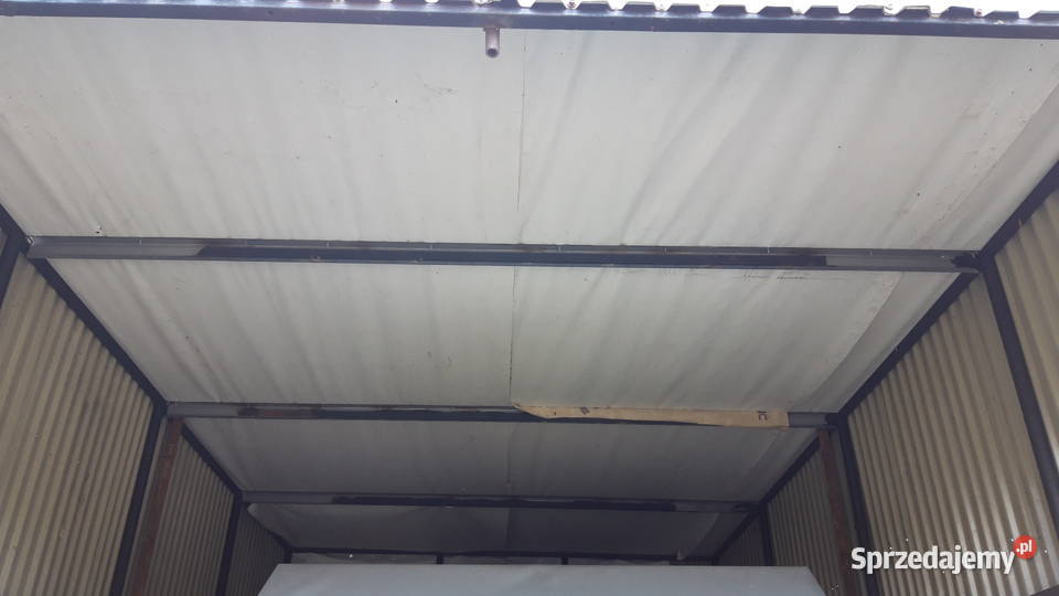 Garaż blaszany na placu 15 m2 Gotowy Zambrów