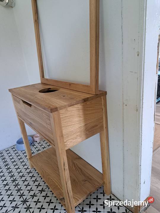 komoda dębowa łazienkowa 81cm Łazienkowe warmińsko-mazurskie Burszewo