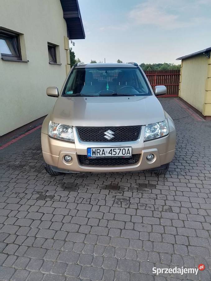 Suzuki grand Vitara 16 2006 Rejestracja 2007 Grand Vitara Radom