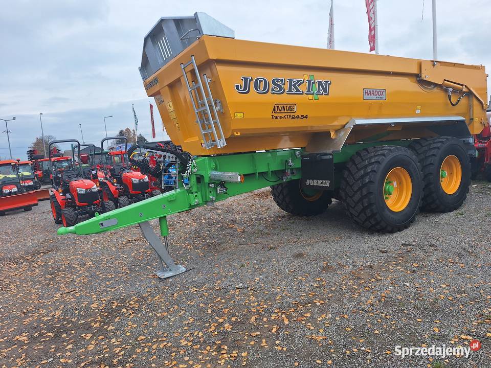 Przyczepa budowlana Joskin TransKTP 2454 Przyczepy rolnicze Lipnik