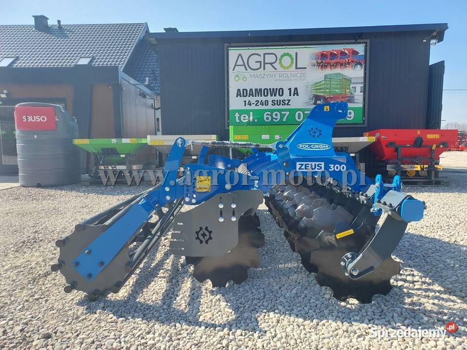 Brona Talerzowa agregat POL GROM ODSTĘP 75100 pomorskie Sztum