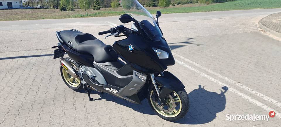BMW C 600 Sport C600 Akrapovic 60 super stan benzyna mazowieckie Ciechanów