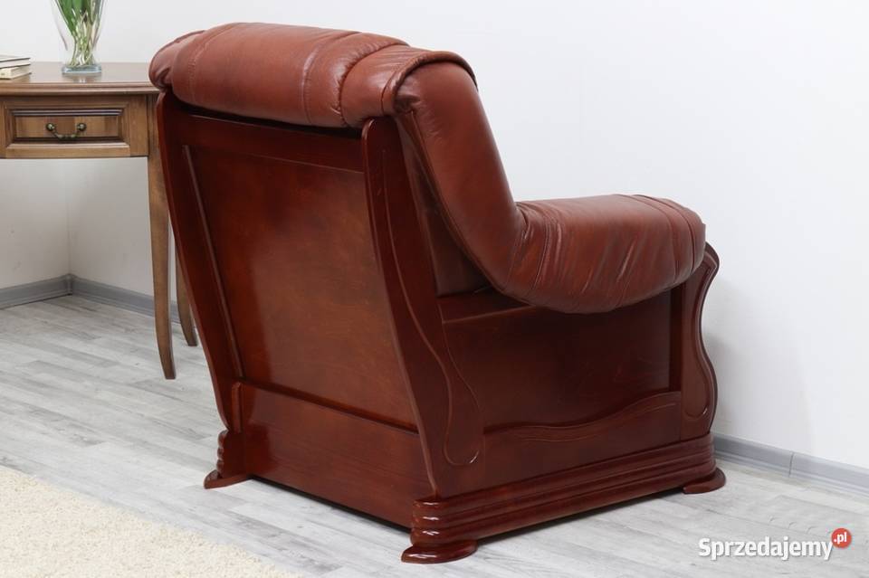 Unikalny komplet wypoczynkowy Aneta II Skóra śląskie Żory