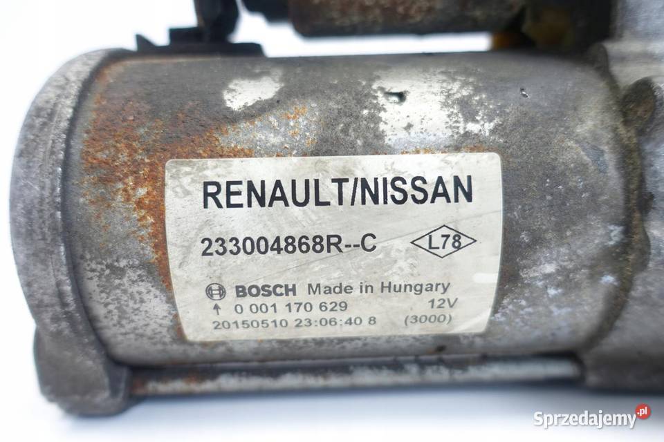 ROZRUSZNIK Nissan Note II 15 DCI ROZRUSZNIK Rudka