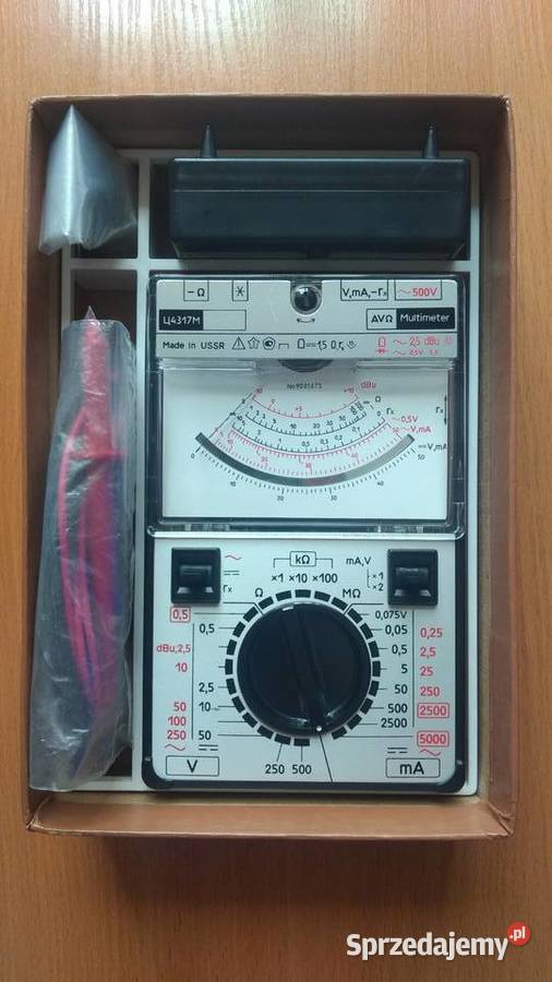 Miernik multimetr C4317M ruski radziecki śląskie Chorzów