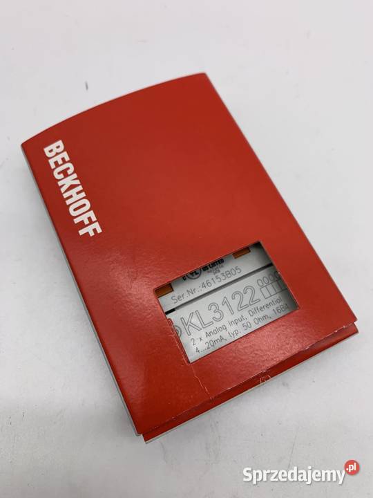 Beckhoff KL3122 IO Module Pozostałe Warszawa sprzedam