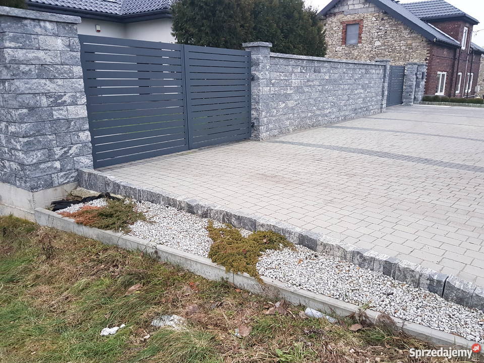 OGRODZENIA ŁUPANE I PANELOWE NOWOCZESNE Produkcja Tarnowskie Góry