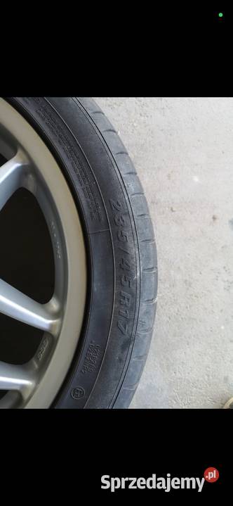 Sprzedam felgi BBS R17 opony aluminiowe Samochodowe Niedrzwica Duża sprzedam