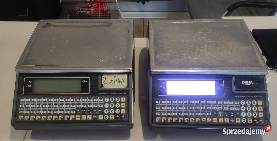 Waga etykietująca Dibal 500 LEGALIZACJA Słupia Kapitulna