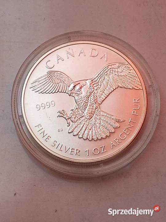 Kanada Srebro 5 Dolarów2014r UNC Siedlce