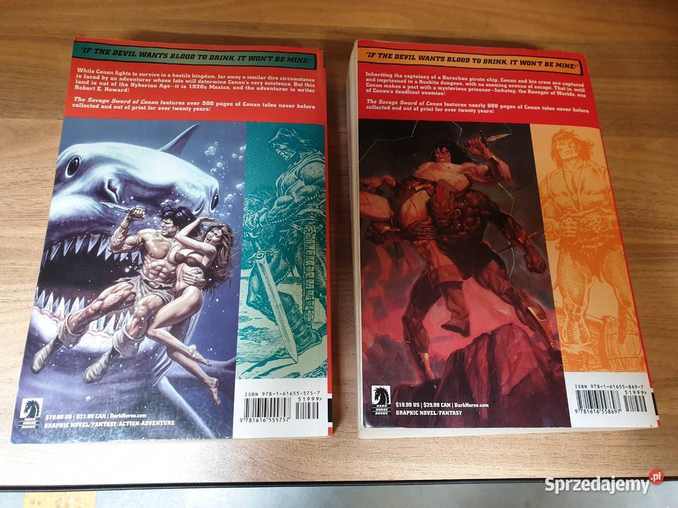 The Savage Sword of Conan paperback tom 122 Gdynia