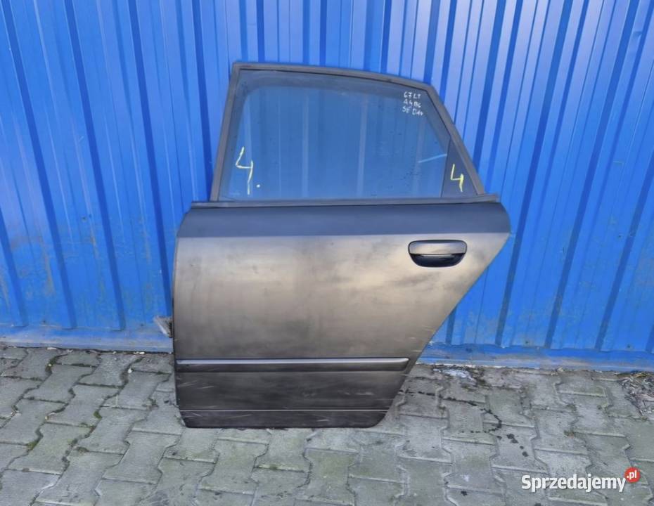 4 DRZWI TYŁ LEWY TYLNE LEWE AUDI A4 B6 SEDAN Działoszyce