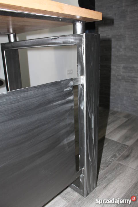 Biurko Metal i Drewno Loft Industrial styl Białystok