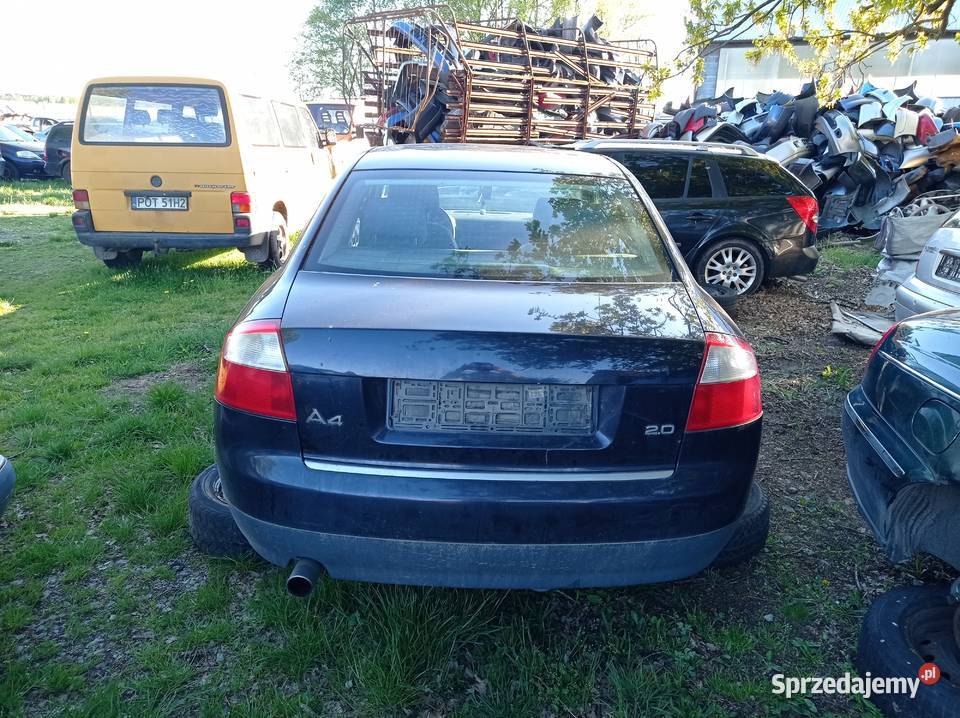 Audi A4 B6 20 Benzyna 96 kW 2001 r dawca części Szklarka Myślniewska