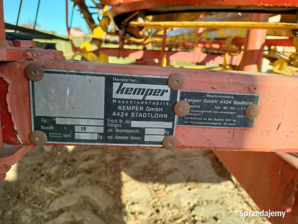 Kemper autoballer 95 Szerzyny sprzedam
