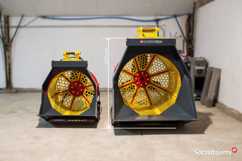 PROMOCJA Przesiewacz łyżkowy do ziemi gruzu pełny VAT Tomaszów Mazowiecki