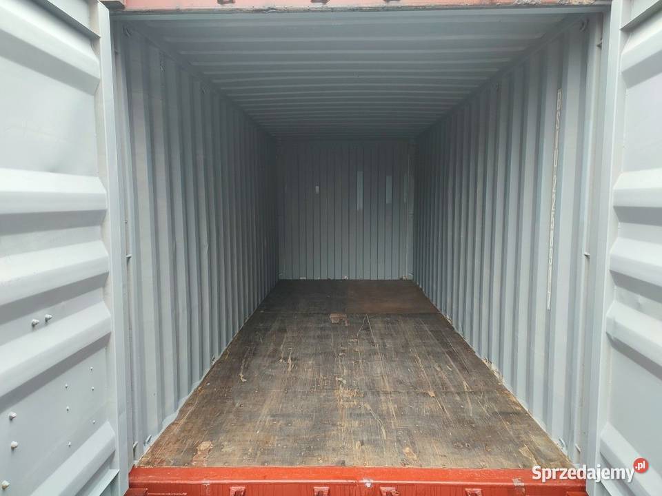 Kontener morski 20DV 6 metrowy transport HDS śląskie Bytom