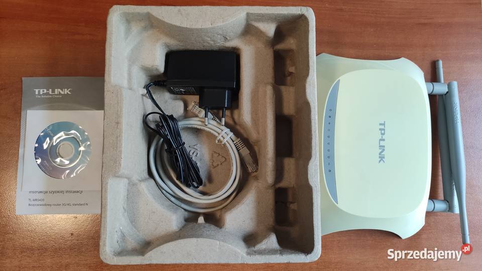 Router WiFi N LTE TPLink TLMR3420 USB 3G4G 2 Warszawa sprzedam