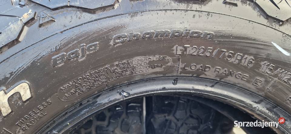 22575r16 75016 65016 750r16 2022r Żuk Tarpan Nowe Miasto Lubawskie