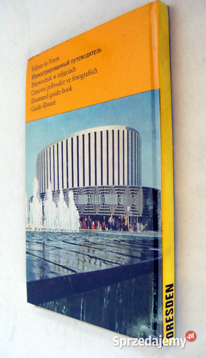 DRESDEN Fuhrer in Fotos Przewodnik w zdjęciach sztuka i architektura Limanowa sprzedam