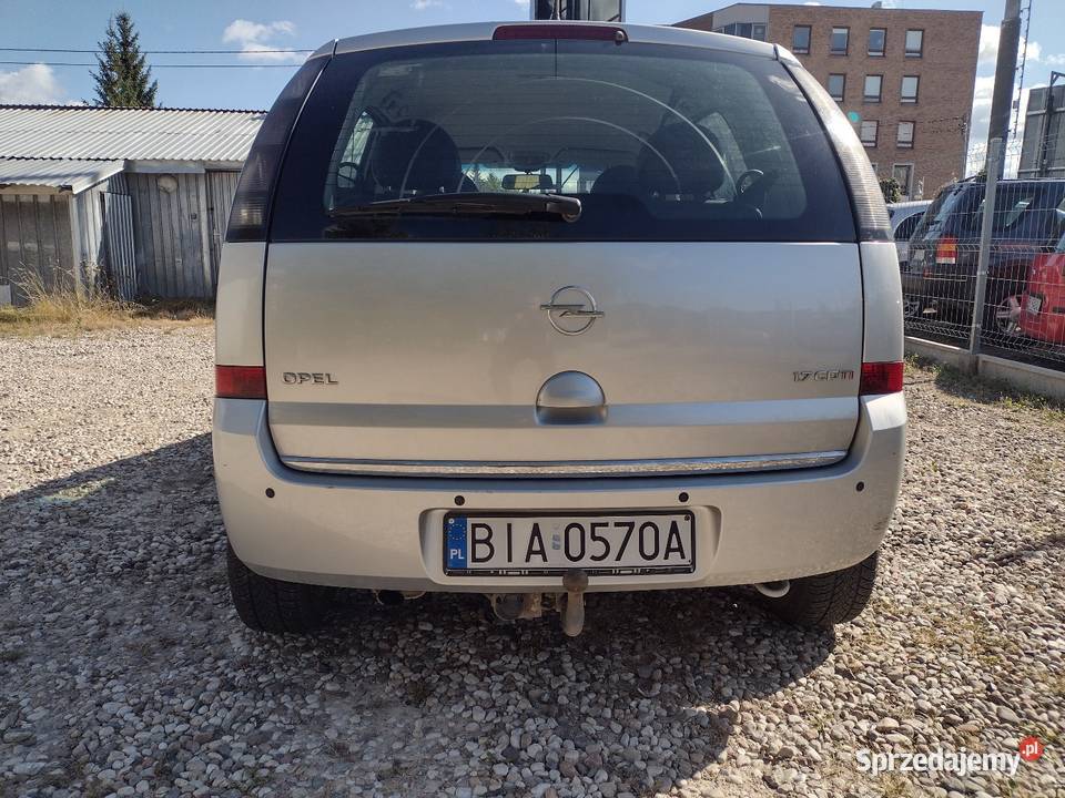 Opel Meriva 17 Diesel 2009 Hak Samochody osobowe podlaskie sprzedam
