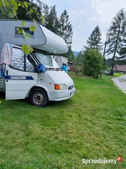 Kamper Ford transit 1997 r łóżko piętrowe Glinno sprzedam
