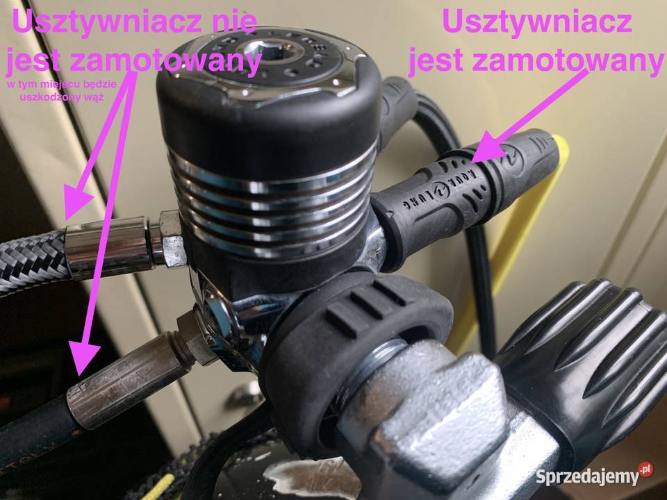 Usztywniacz do węży do nurkowania nie uszkadza Bytom