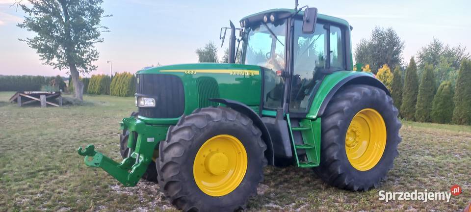 John Deere 6620 TUZ 6570 h 2004 świętokrzyskie Podchojny