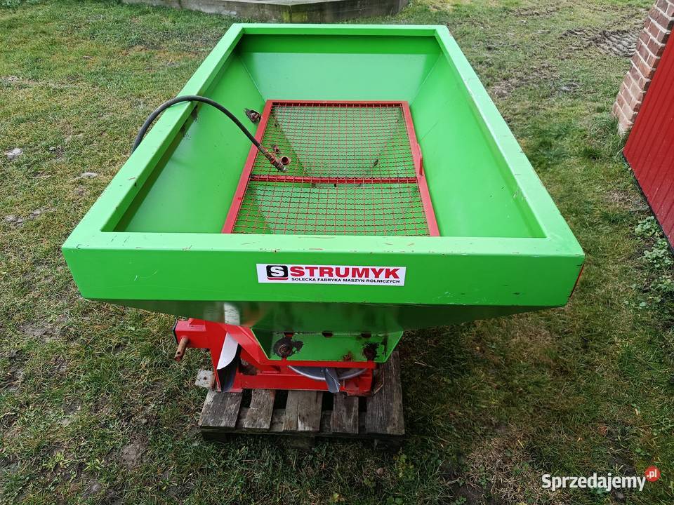 Rozsiewacz dwutalerzowy Strumyk Tytan 600l nieuszkodzony