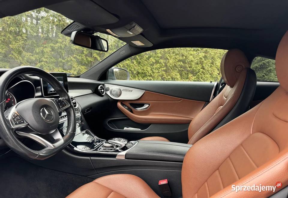 MercedesBenz Klasa C W205 Coupe AMG Salon 1 benzyna Aleksandrów Łódzki