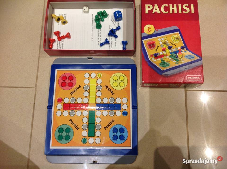 PACHISI Magnetisch Gra Planszowa Rodzinna Nowa Sól sprzedam