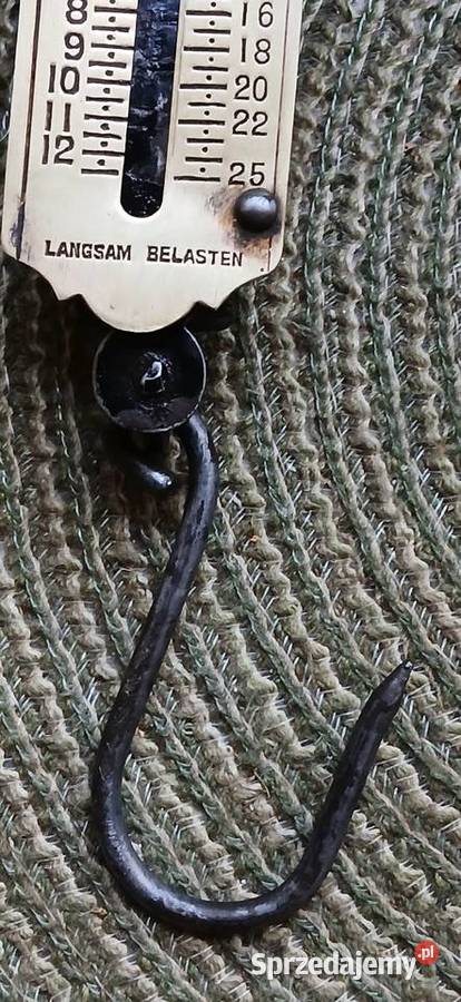 Stara waga sprężynowa Kraków