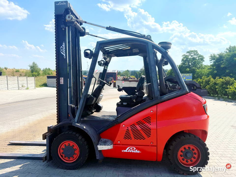 wózek widłowy LINDE H40T LPG 450m 4000 9900mtg gaz Działoszyn sprzedam