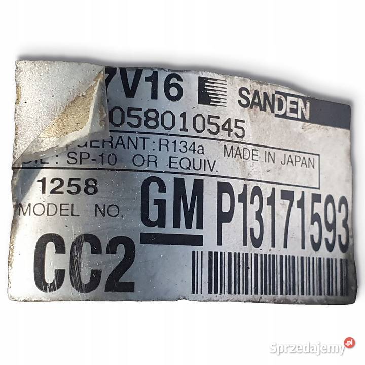 SPRĘŻARKA KLIMATYZACJI Saab 93 II 19 TID Chełm sprzedam