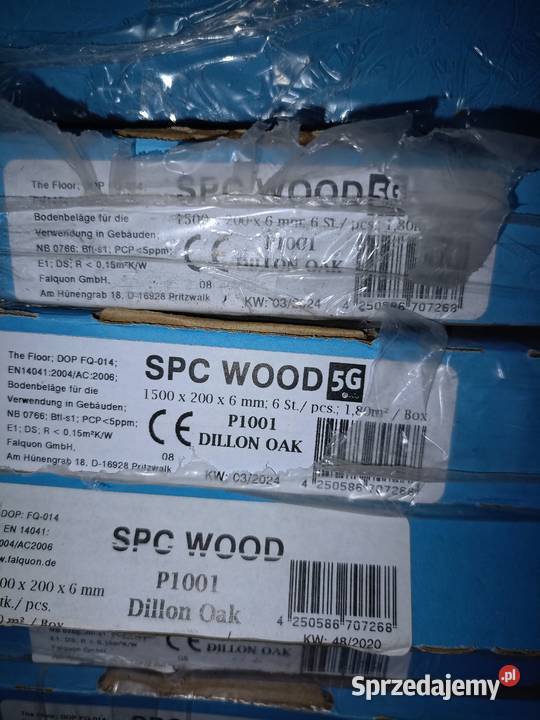 SPRZEDAM nowe wodoodporne panele podłogowe THE