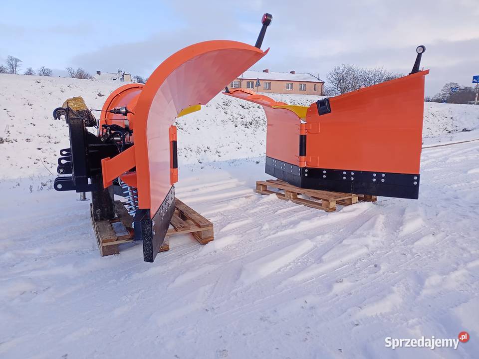 Pługi do śniegu Proste Obrotowe Mocne Hydraulika Lublin